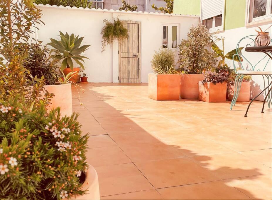 Cozy Apartment With Private Courtyard Barcarena Dış mekan fotoğraf